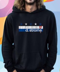 DYLAN STROME NAME NUMBER STRIPE T-SHIRT