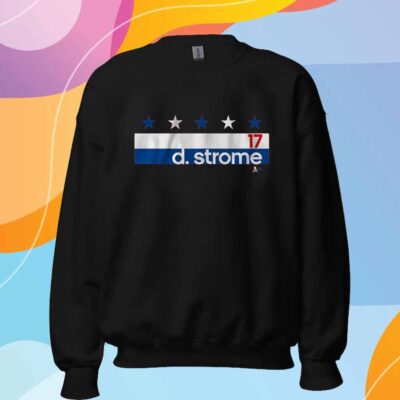 DYLAN STROME NAME NUMBER STRIPE T-SHIRT