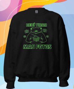 Debi Tirar Mas Fotos Neon Frog Bad Bunny Album T-Shirt