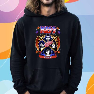 Detroit Red Wings x KISS Night T-Shirt