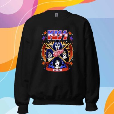 Detroit Red Wings x KISS Night T-Shirt