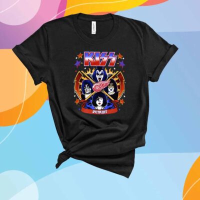 Detroit Red Wings x KISS Night T-Shirt