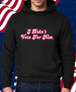 Didn't Vote For Him Funny Political Not My President Shirt