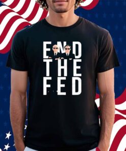 Elon Musk and Ron Paul end the fed Shirt