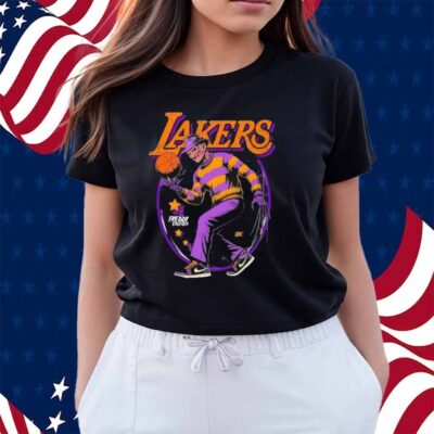 Freddy Krueger X Los Angeles Lakers Shirt