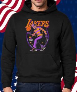 Freddy Krueger X Los Angeles Lakers Shirt
