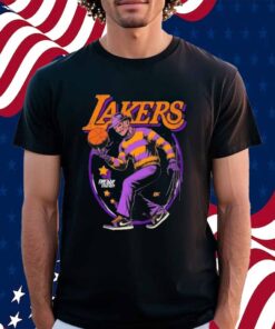 Freddy Krueger X Los Angeles Lakers Shirt