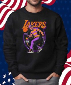 Freddy Krueger X Los Angeles Lakers Shirt