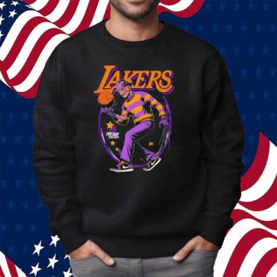 Freddy Krueger X Los Angeles Lakers Shirt