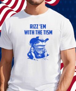 Frog Rizz ‘Em With the ‘Tism Shirt