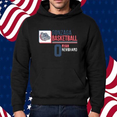 GONZAGA BASKETBALL RYAN NEMBHARD 0 SHIRT