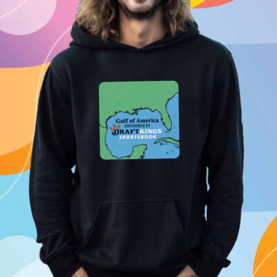 Gulf of America Sponsored By Draft Kings T-Shirt