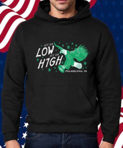 HIT 'EM LOW HIT 'EM HIGH PHILADELPHIA SHIRT