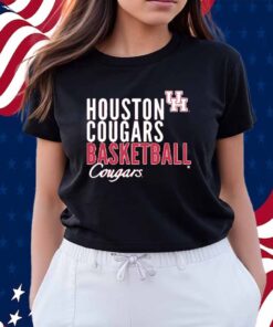 HOUSTON BASKETBALL TEXT OVERLAY SHIRT