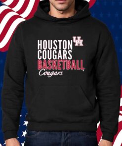 HOUSTON BASKETBALL TEXT OVERLAY SHIRT