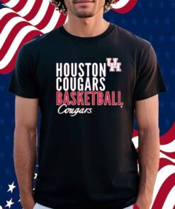 HOUSTON BASKETBALL TEXT OVERLAY SHIRT