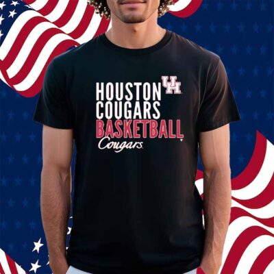 HOUSTON BASKETBALL TEXT OVERLAY SHIRT