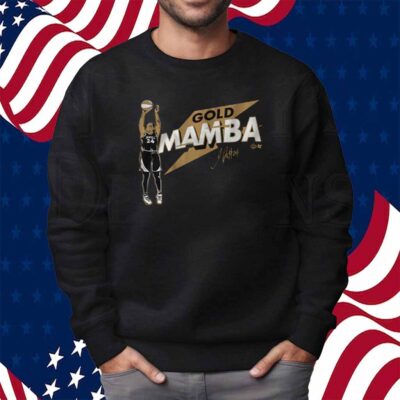 JEWELL LOYD VEGAS GOLD MAMBA SHIRT