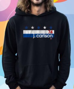 JOHN CARLSON NAME NUMBER STRIPE T-SHIRT