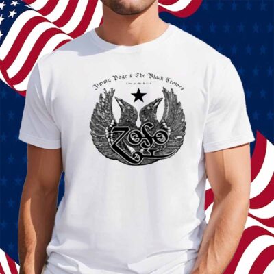 Jimmy Page & The Black Crowes Live At The Greek Shirt