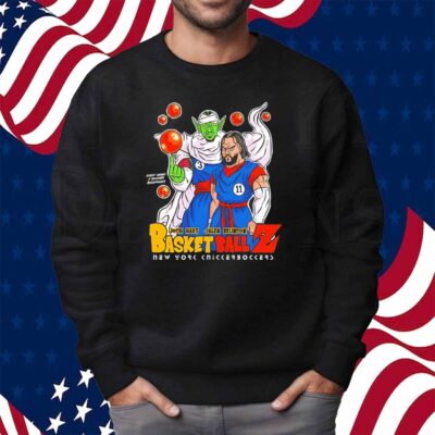 Josh Hart and Jalen Brunson New York Knicks Basketball Ball Z Shirt