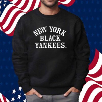 Keith Mcpherson Wearing New York Black Yankees Shirt