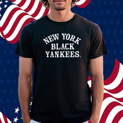 Keith Mcpherson Wearing New York Black Yankees Shirt