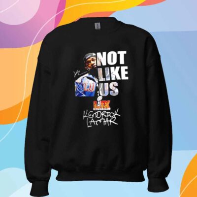 Kendrick Lamar not like us LIX super bowl signature T-Shirt