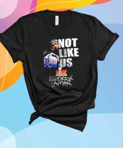 Kendrick Lamar not like us LIX super bowl signature T-Shirt