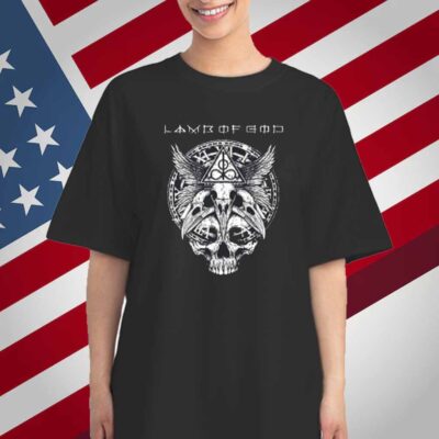 Lamb Of God Time Skull T-Shirt