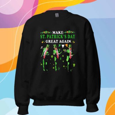 Make St. Patrick’s Day Great Again Trump Dance T-Shirt