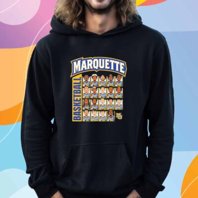 Marquette Golden Eagles men’s basketball Team Caricature cartoon T-Shirt