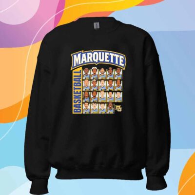 Marquette Golden Eagles men’s basketball Team Caricature cartoon T-Shirt