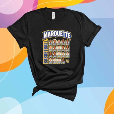 Marquette Golden Eagles men’s basketball Team Caricature cartoon T-Shirt