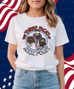 Mick Foley Three Faces of Foley T-Shirt
