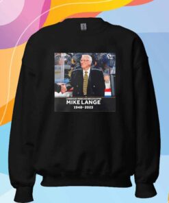 Mike Lange 1948 2025 Legendary Penguins Broadcaster T-Shirt