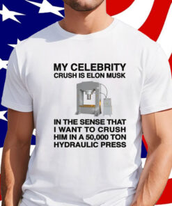 My Celebrity Crush Is Elon Musk Shirt