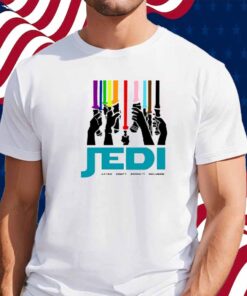 Mychal The Librarian Jedi Justice Equity Diversity Inclusion Shirt