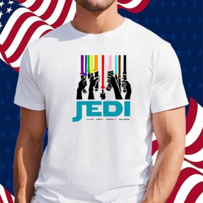 Mychal The Librarian Jedi Justice Equity Diversity Inclusion Shirt