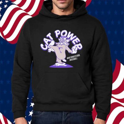 Northwestern Wildcats baseball cat power Shirt