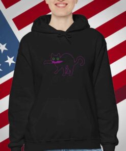 Oaf Nation Cat Black Veteran Owned And Operated T-Shirt