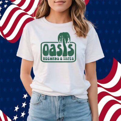 Oasis Records and Tapes Shirt