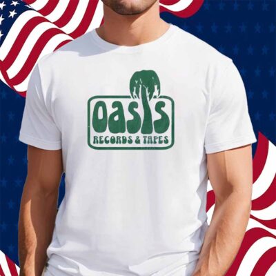 Oasis Records and Tapes Shirt