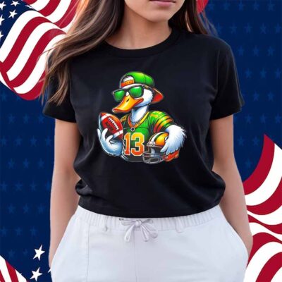 Oregon Ducks 13 football mascot Shirt