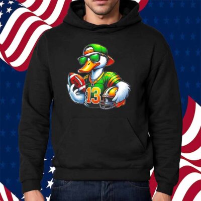 Oregon Ducks 13 football mascot Shirt