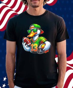 Oregon Ducks 13 football mascot Shirt