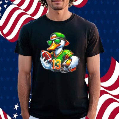 Oregon Ducks 13 football mascot Shirt