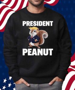 Peanut The Squirrel Justice for Peanut President Peanut Trump Shirt