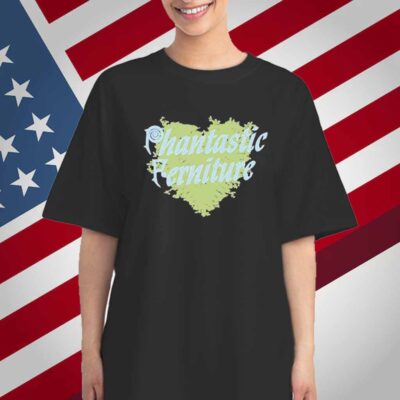 Phantastic Ferniture Green Heart Off Shirt