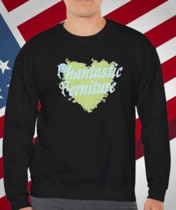 Phantastic Ferniture Green Heart Off Shirt